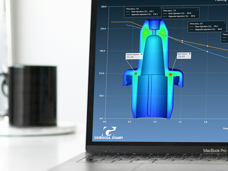 Giurgola Stampi- Injection Mould- R&D-Filling Analysis